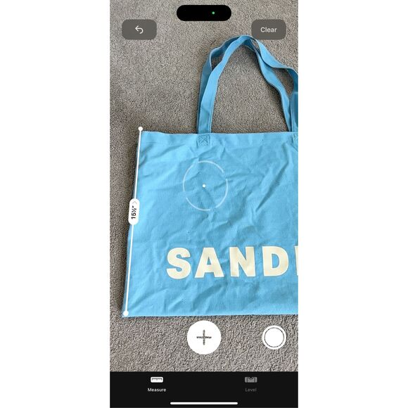 SANDRO tote bag 100% cotton - Picture 7 of 7